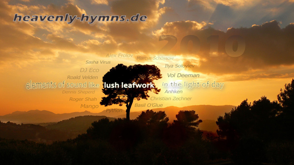 [heavenly hymns 2010 - new artwork as downloadable wallpaper]